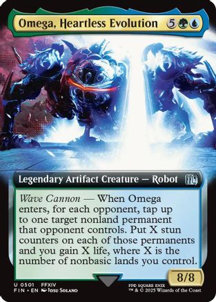 Omega, Heartless Evolution (Extended Art) (501) Foil - FINAL FANTASY