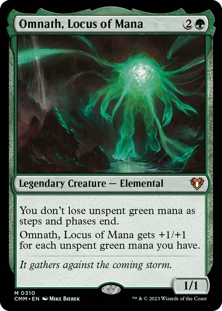 Omnath, Locus of Mana (310) Foil - Commander Masters