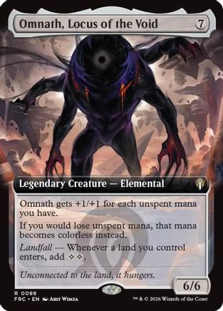 Omnath, Locus of the Void (Extended Art) (088) - Commander: Reality Fracture