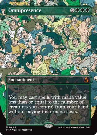 Omnipresence (Borderless) (Secret Lair Bundle) (448) Foil - Reality Fracture