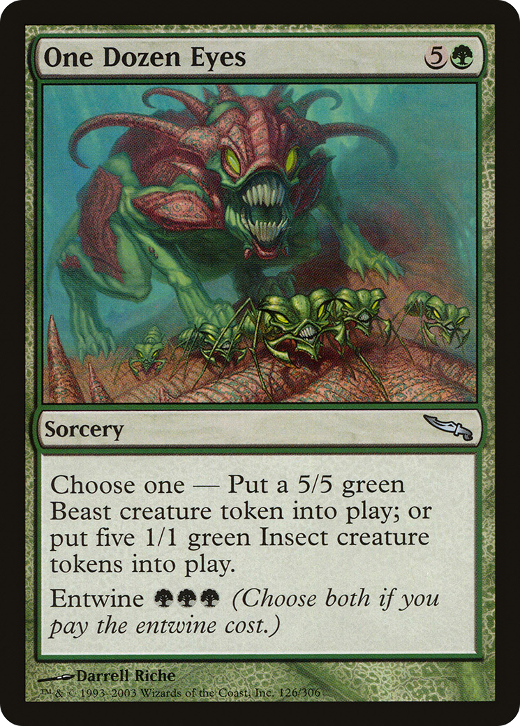 One Dozen Eyes (126) - Mirrodin