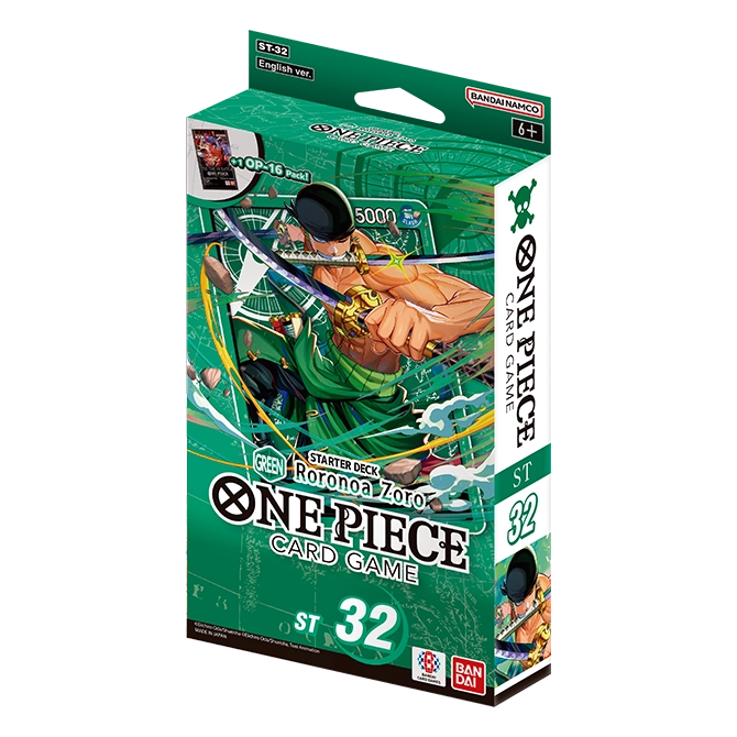 One Piece CG: Starter Deck - GREEN Roronoa Zoro [ST-32]