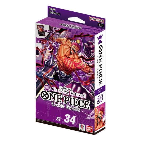 One Piece CG: Starter Deck - PURPLE Charlotte Katakuri [ST-34]