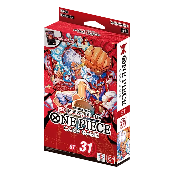 One Piece CG: Starter Deck - RED Monkey.D.Luffy [ST-31]