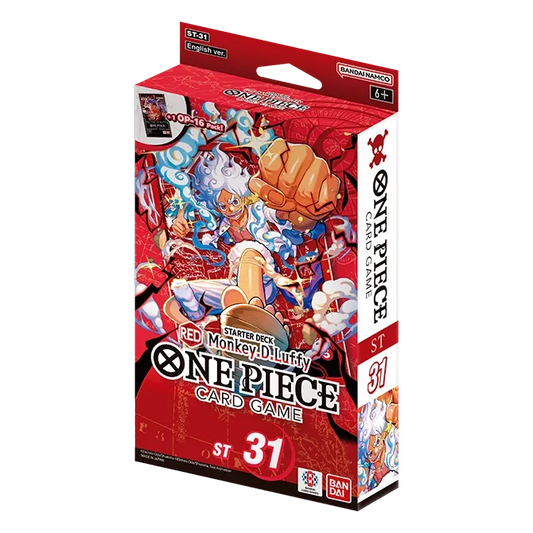 One Piece CG: Starter Deck - RED Monkey.D.Luffy [ST-31]