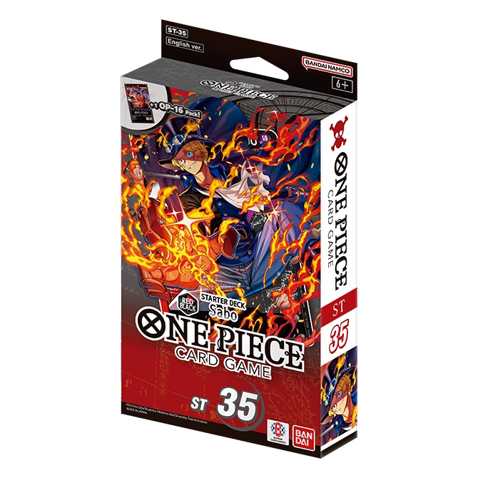 One Piece CG: Starter Deck - RED/BLACK Sabo [ST-35]