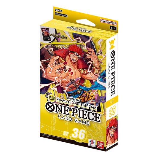One Piece CG: Starter Deck - YELLOW Eustass"Captain"Kid [ST-36]