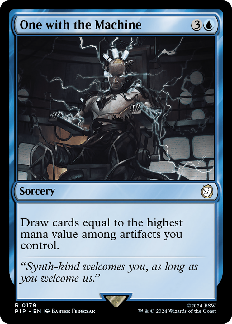 One with the Machine (179) Foil - Fallout