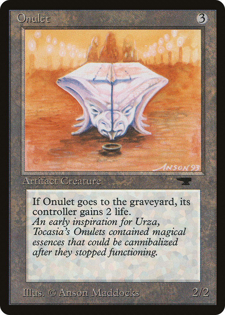 Onulet - Antiquities