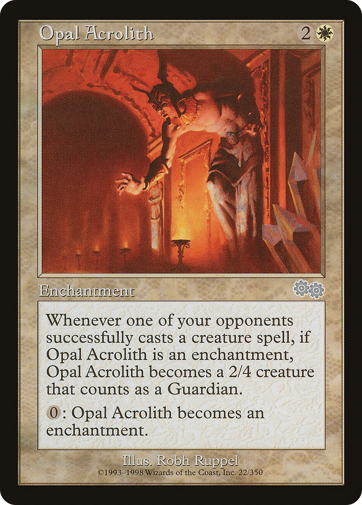 Opal Acrolith (022) - Urza's Saga
