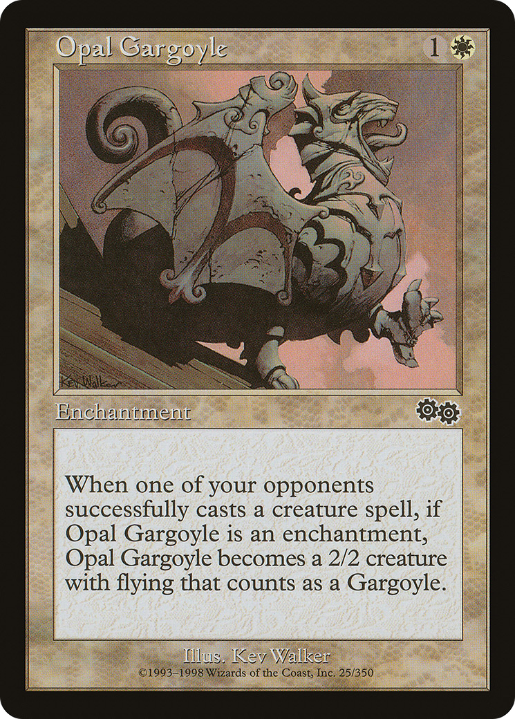 Opal Gargoyle (025) - Urza's Saga