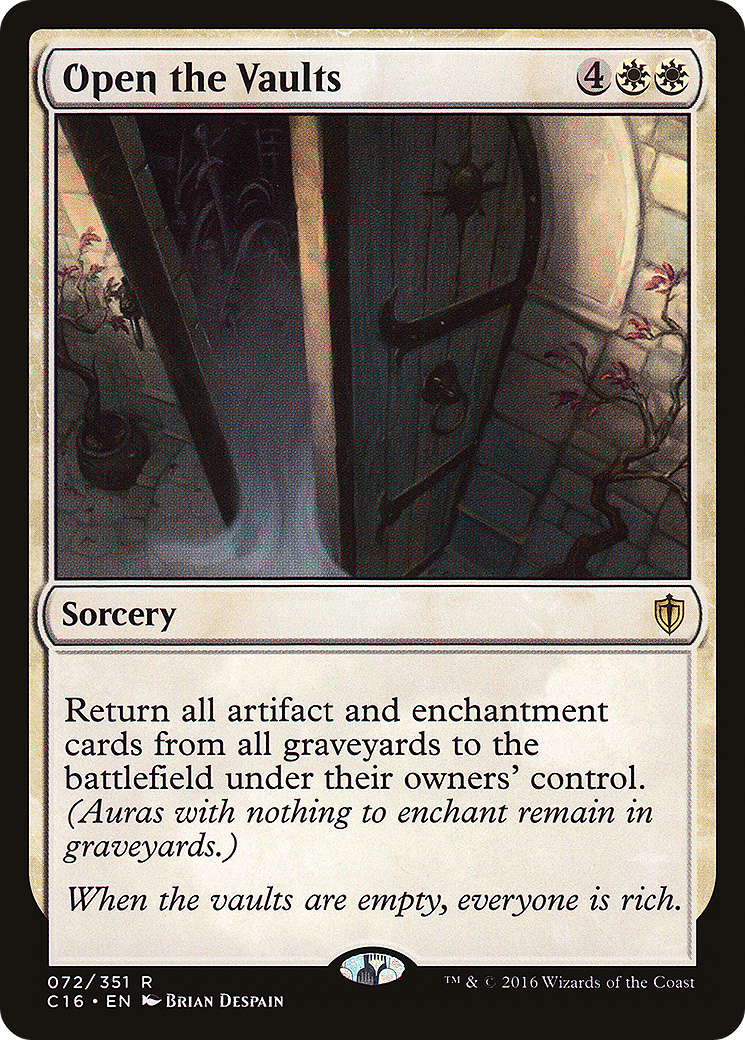 Open the Vaults (072) - Commander 2016