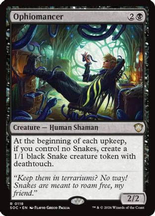 Ophiomancer (118) - Commander: Secrets of Strixhaven
