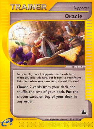 Oracle (138) Reverse Holofoil - Skyridge