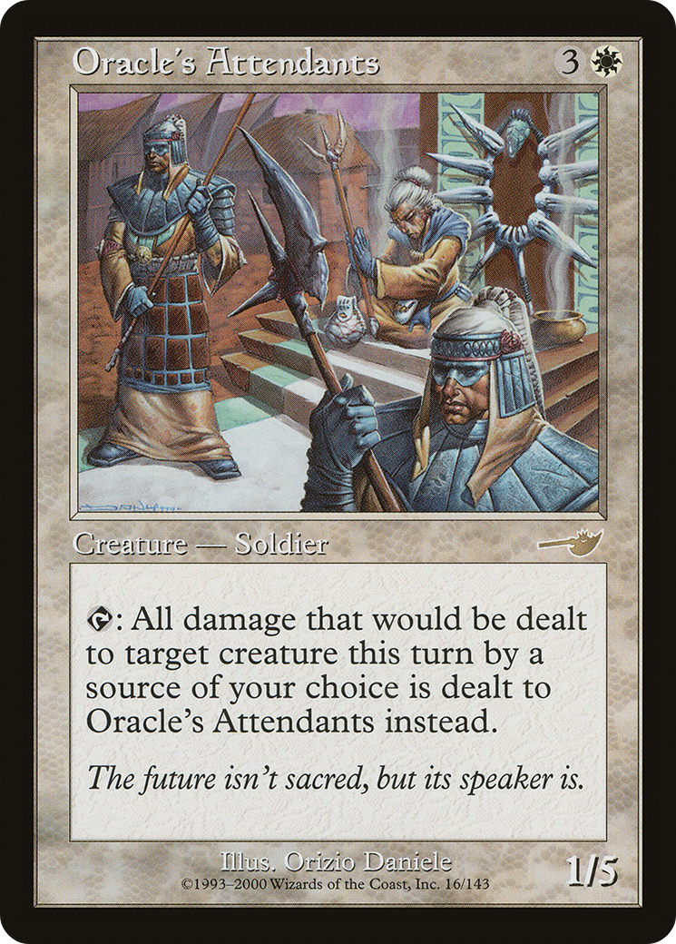 Oracle's Attendants (016) Foil - Nemesis