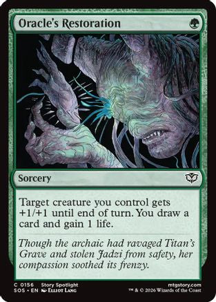 Oracle's Restoration (156) Foil - Secrets of Strixhaven