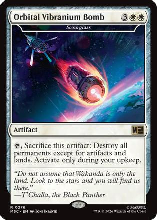 Orbital Vibranium Bomb – Scourglass (276) - Commander: Marvel Super Heroes