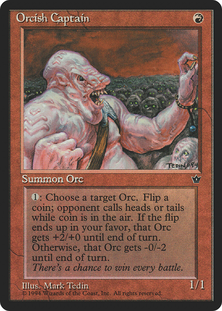 Orcish Captain - Fallen Empires