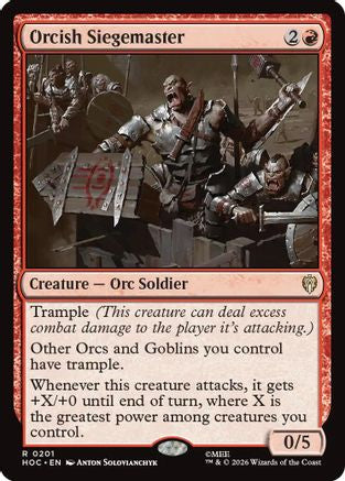 Orcish Siegemaster (201) - The Hobbit: Eternal-Legal