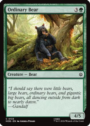 Ordinary Bear (133) Foil - The Hobbit
