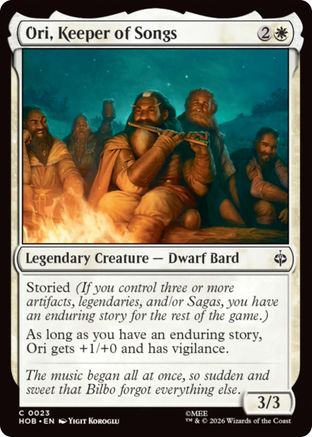 Ori, Keeper of Songs (023) Foil - The Hobbit