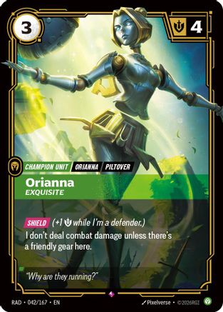 Orianna, Exquisite (042) Foil - Radiance