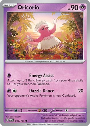 Oricorio (89) - Surging Sparks