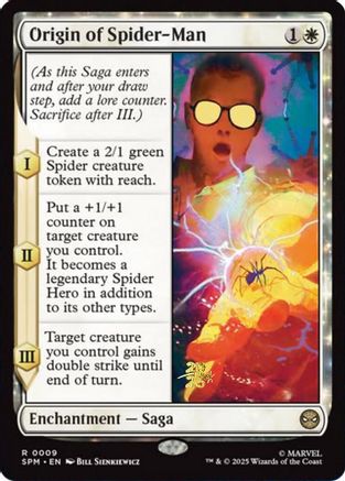 Origin of Spider-Man (Prerelease) (009) Foil - Marvel's Spider-Man