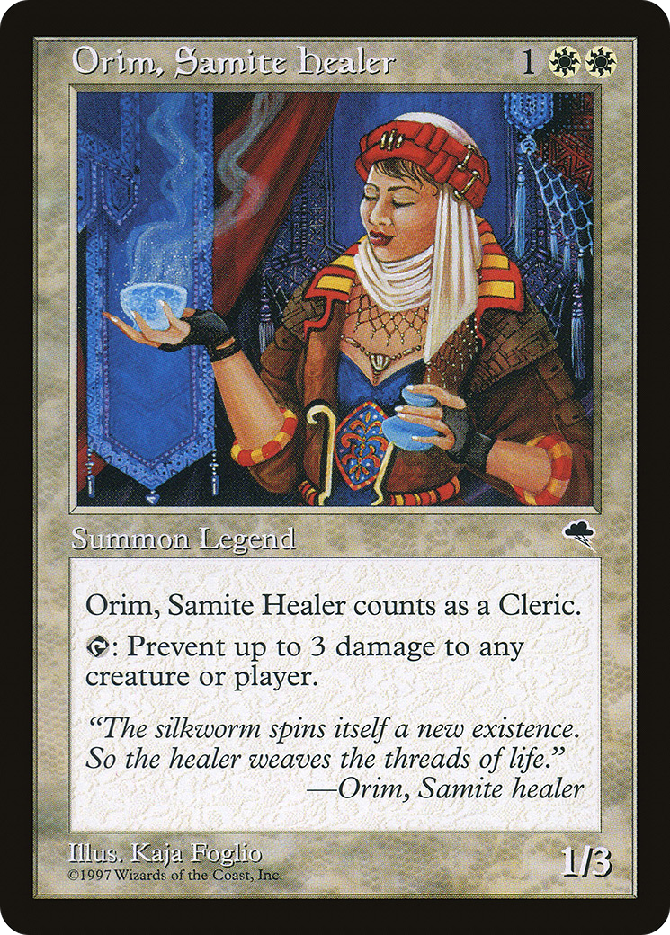 Orim, Samite Healer - Tempest