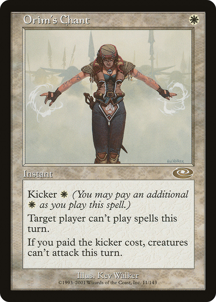 Orim's Chant (011) Foil - Planeshift