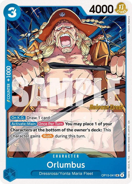 Orlumbus (OP15-041) Release Event Cards