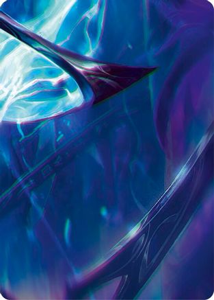 Oscilio, Forked Continuum // Zyggy Starlight Art Card (Bottom Center) - GEM Pack