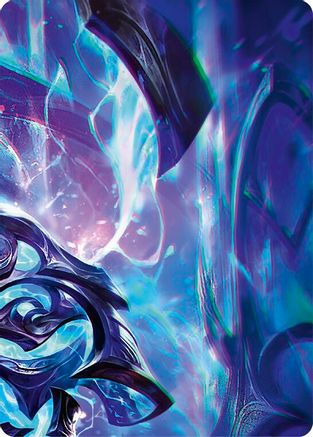 Oscilio, Forked Continuum // Zyggy Starlight Art Card (Top Center) - GEM Pack