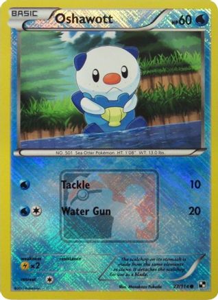 Oshawott (League Promo) (27) Reverse Holofoil - League & Championship Cards