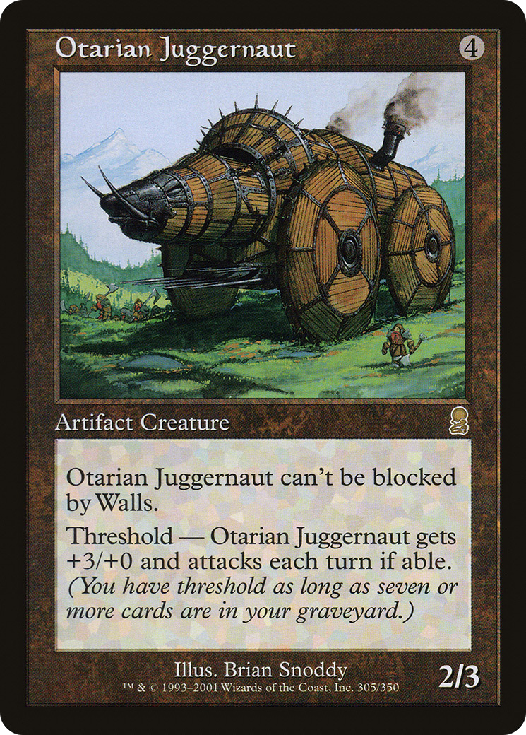 Otarian Juggernaut (305) Foil - Odyssey