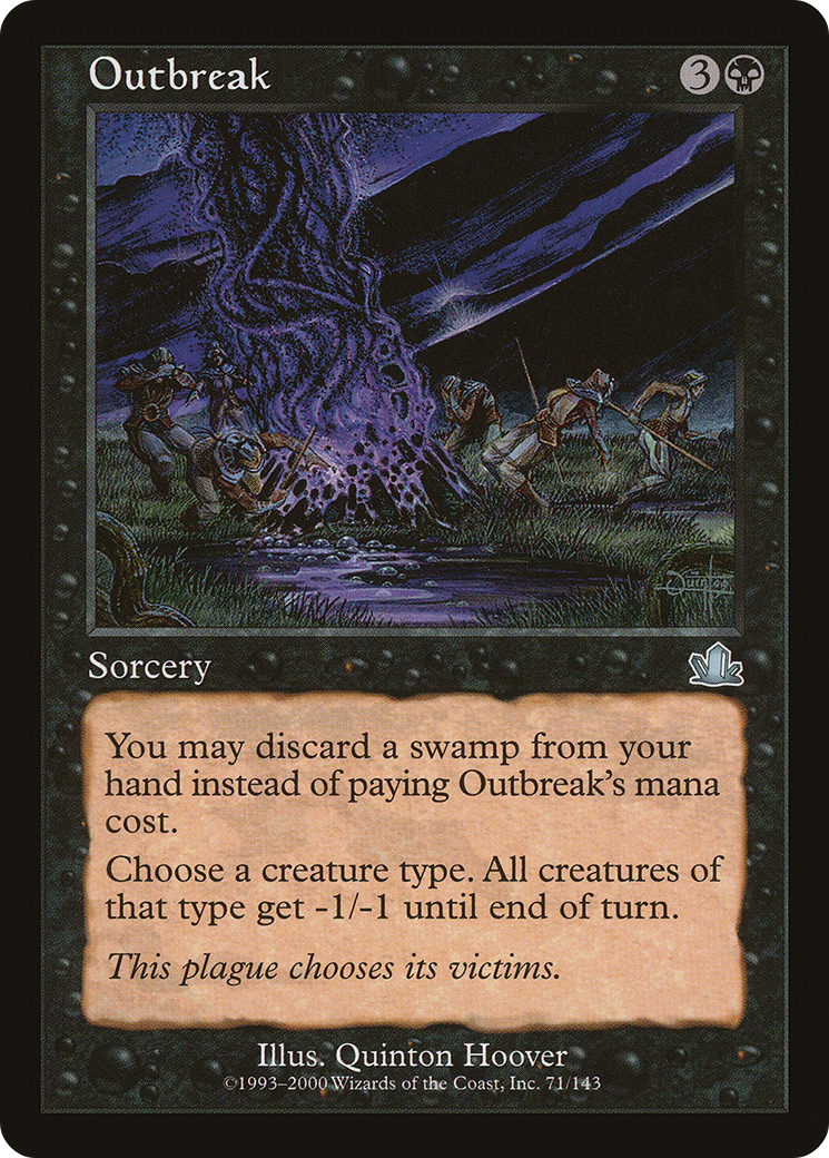 Outbreak (071) Foil - Prophecy