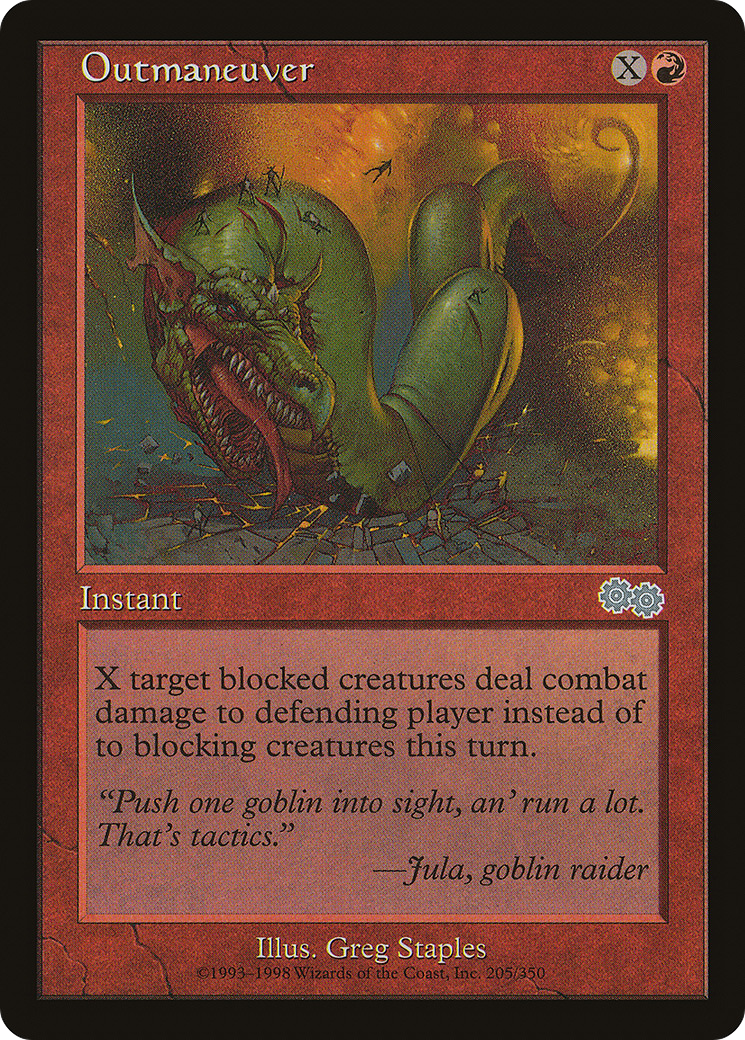 Outmaneuver (205) - Urza's Saga