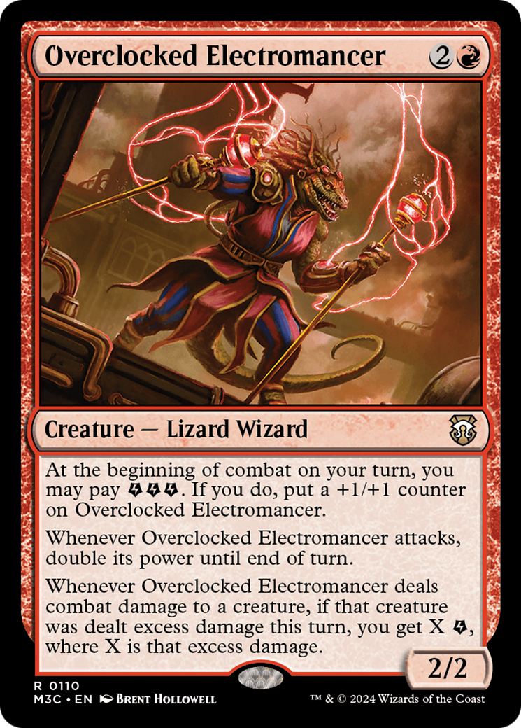 Overclocked Electromancer (110) - Commander: Modern Horizons 3
