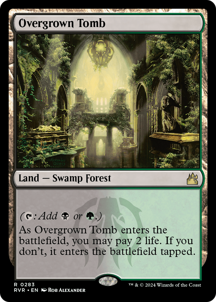 Overgrown Tomb (283) - Ravnica Remastered