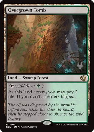 Overgrown Tomb (Promo Pack) (266) - Lorwyn Eclipsed
