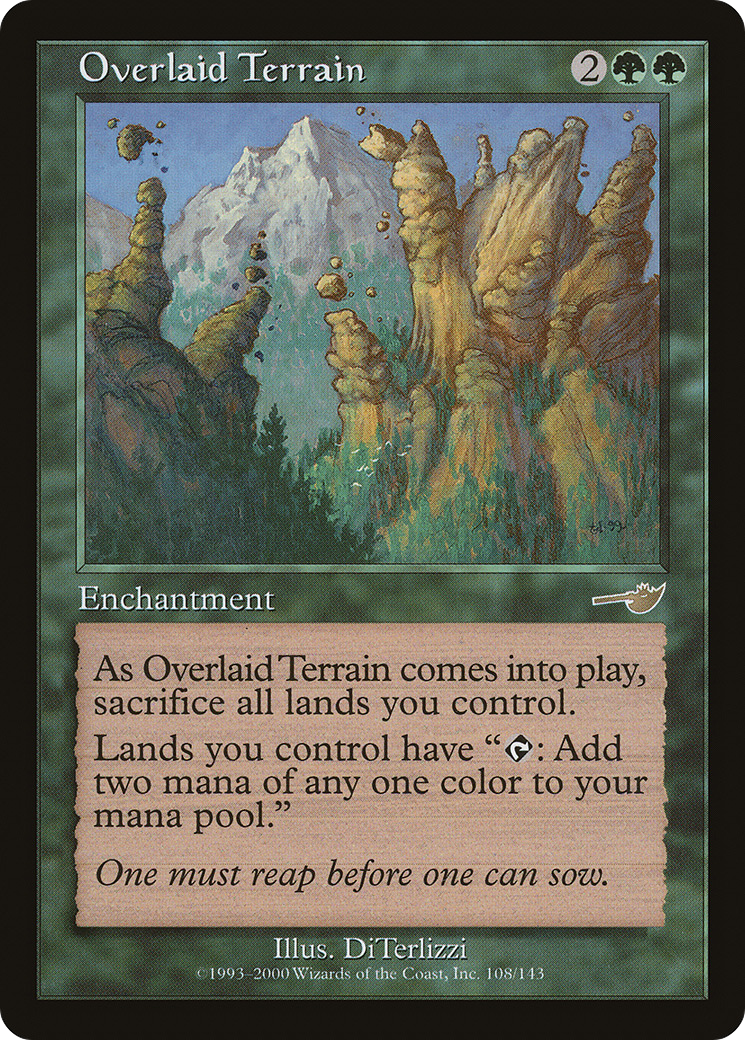 Overlaid Terrain (108) Foil - Nemesis
