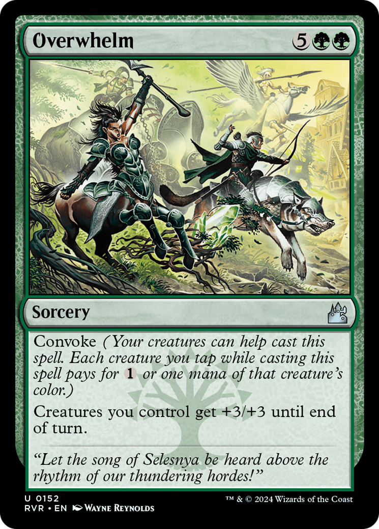 Overwhelm (152) Foil - Ravnica Remastered