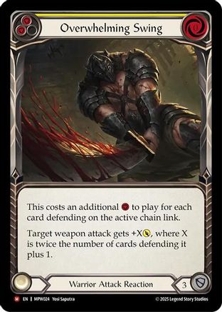 Overwhelming Swing (MPW024) - Mastery Pack Warrior