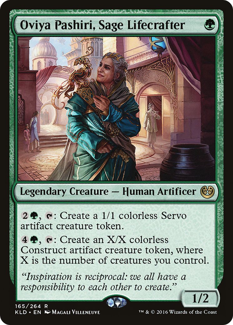 Oviya Pashiri, Sage Lifecrafter (165) - Kaladesh