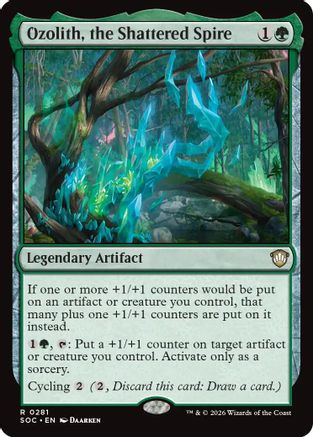 Ozolith, the Shattered Spire (281) - Commander: Secrets of Strixhaven