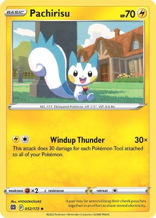 Pachirisu (52) - Brilliant Stars