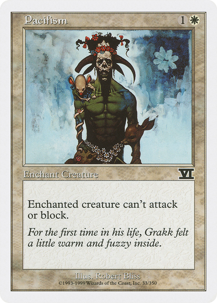 Pacifism (033) - Classic Sixth Edition
