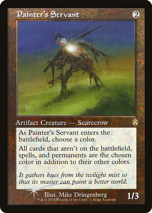 Painter's Servant (Retro) (001) Foil - Judge Gift Cards 2023