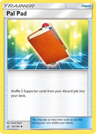 Pal Pad (132) Reverse Holofoil - Ultra Prism