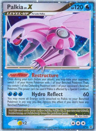 Palkia LV.X (DP18) Holofoil - Black Star Promos